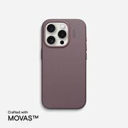 MagSafe чехол из экокожи MOFT Snap Phone Case для iPhone 15 Pro Max l Сиреневый