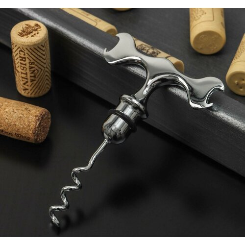 Штопор-пробка 12 см цинковый сплав 483₽