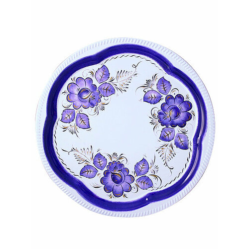 Поднос с художественной росписью 