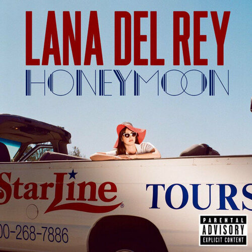 Компакт-диск Warner Lana Del Rey – Honeymoon printio футболка wearcraft premium lana del rey honeymoon