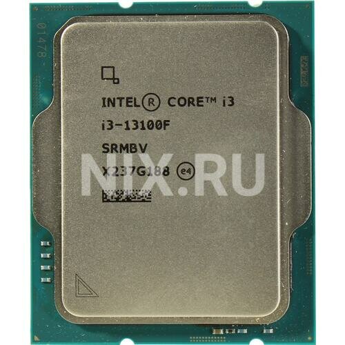Процессор Intel Процессор Intel Core i3 13100F OEM (SRMBV, CM8071505092203)