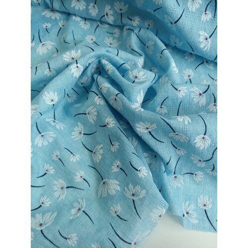 Ткань марлевка, легкая и воздушная, 1 м, ширина 150 см