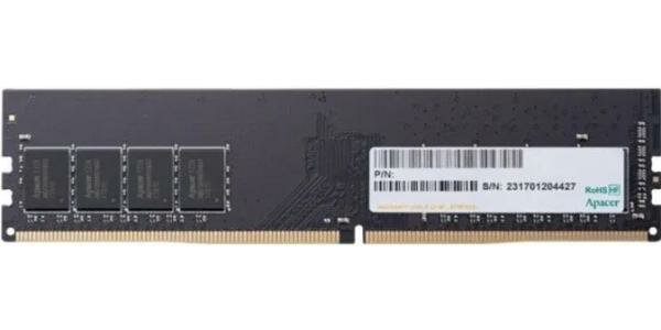 Apacer DDR4 16GB 3200MHz DIMM (PC4-25600) CL22 1.2V (Retail) 2048*8 3 years (AU16GGB32CSBBGH/EL.16G21. PSH)