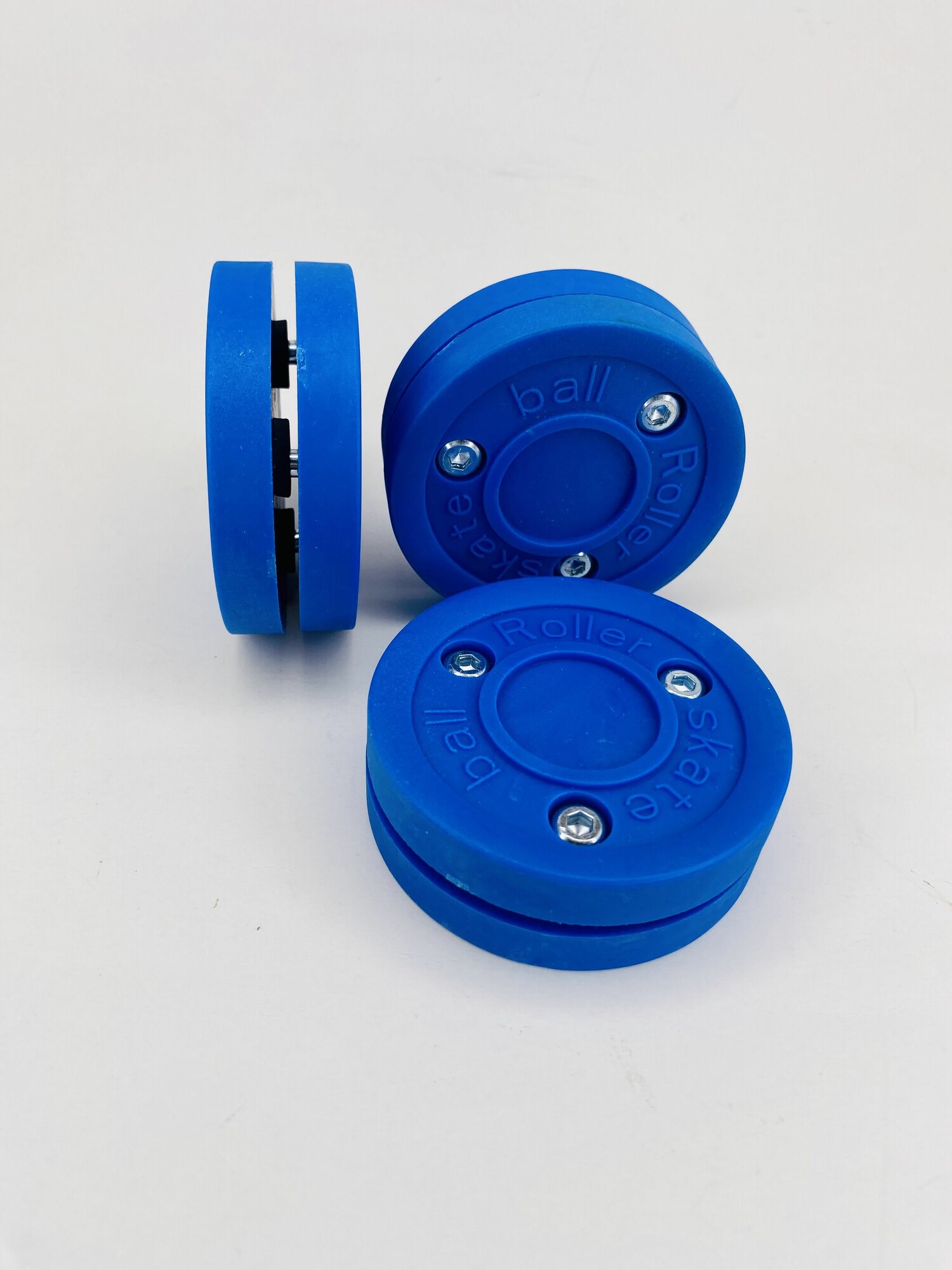 Шайба Green Biscuit Roller Skate ball синяя для дриблинга для хоккея — фото 1