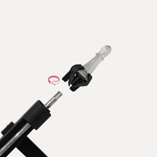 Изображение товара Насадка для секс машины Уни-адаптер с кольцом для больших секс игрушек, LoveMachines