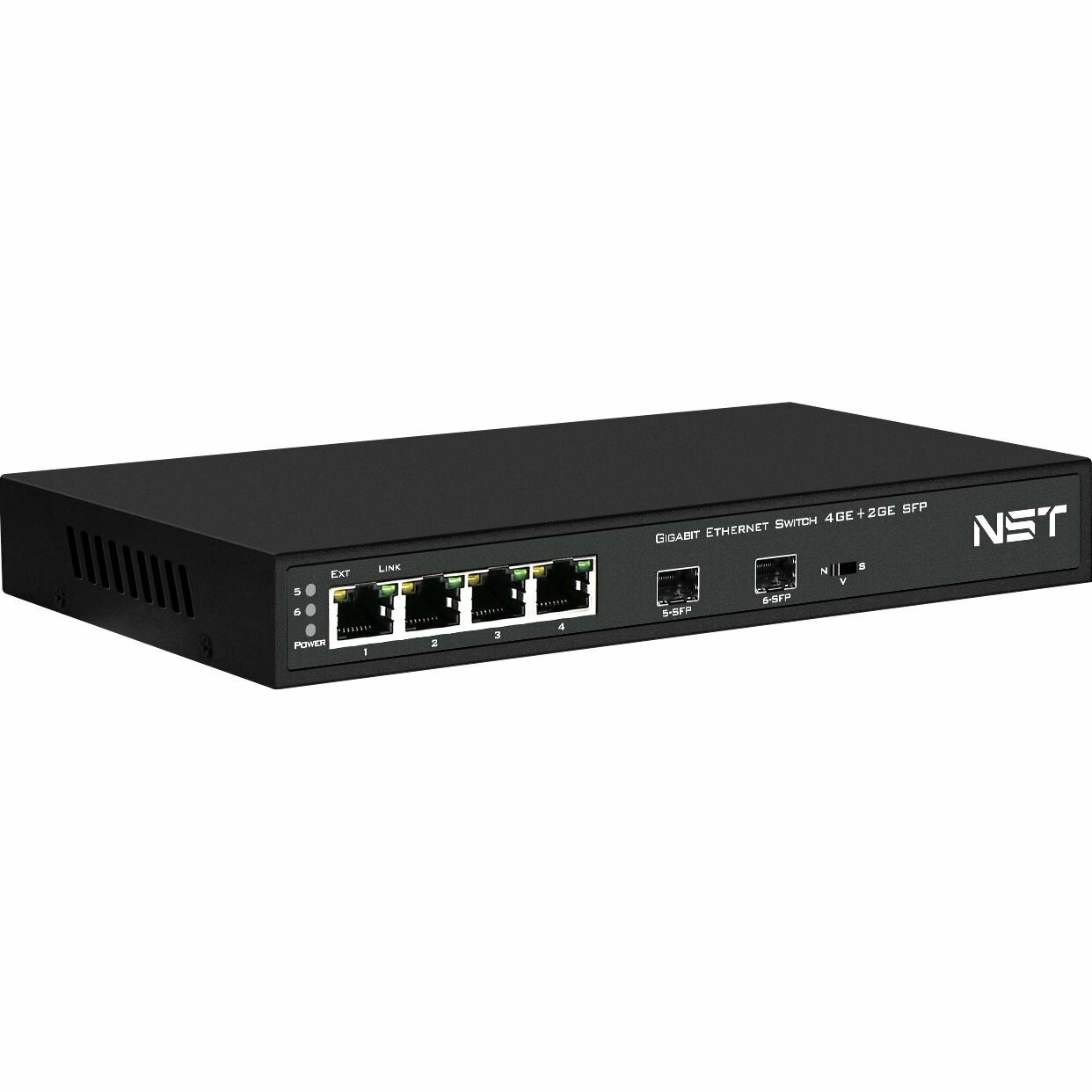 PoE-коммутатор NST Gigabit Ethernet RJ45x4 (NS-SW-4G2G)