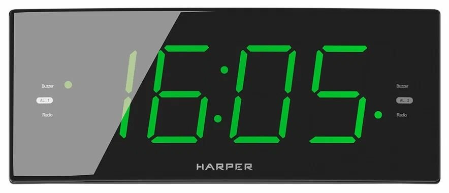 Радиобудильник HARPER HCLK-2044, черный