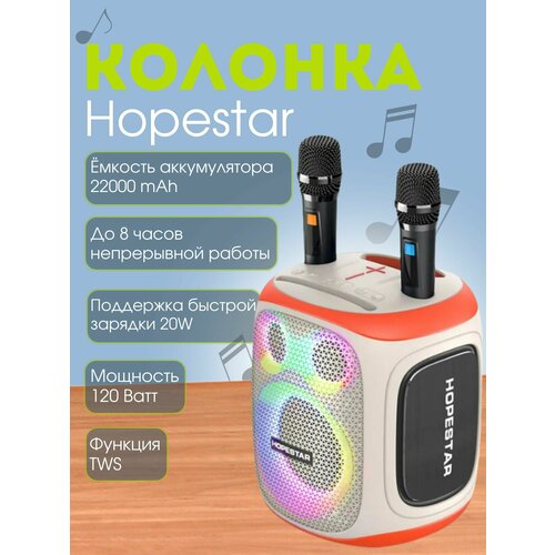 Портативная колонка HOPESTAR PARTY 130 1199000₽