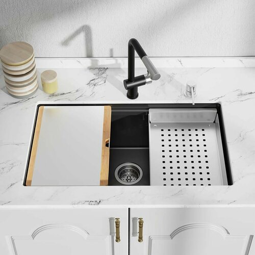 Многофункциональная кухонная мойка с нанопокрытием Xiaomi Mensarjor 2418R9 без смесителя 28740₽