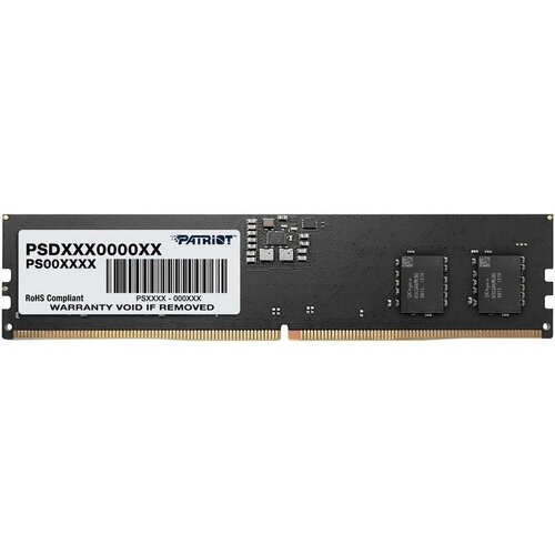 Оперативная память для ноутбука Patriot Signature DIMM 16Gb DDR5 5600 MHz PSD516G560081S 785600₽