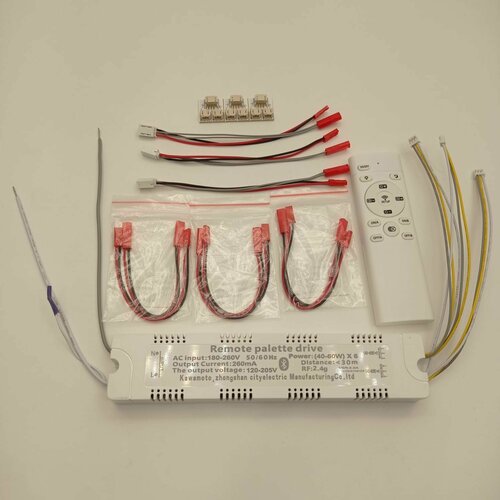 Драйвер для Люстры Блок питания LED DRIVER 24G BT 40-60w6 пульт комплект переходников 3900₽