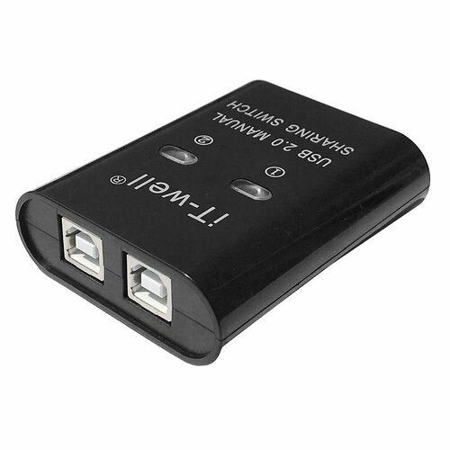 IT-Well USB-устройство общего доступа к принтеру 2 в 1 MyPads 2-портовый ручной KVM-переключатель 1541₽