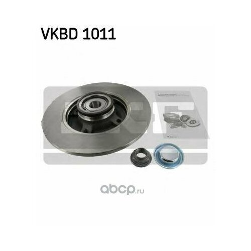 Диск тормозной задний с подшипником citroen c4peugeot 307 d249mm skf vkbd 1011 9220₽