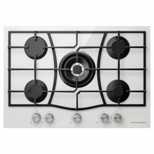 Варочная панель газовая Kuppersberg FG 77 W Модификация 2024 года 5354200₽