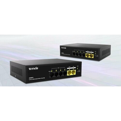 Коммутатор 6PORT 100M S106PC TENDA
