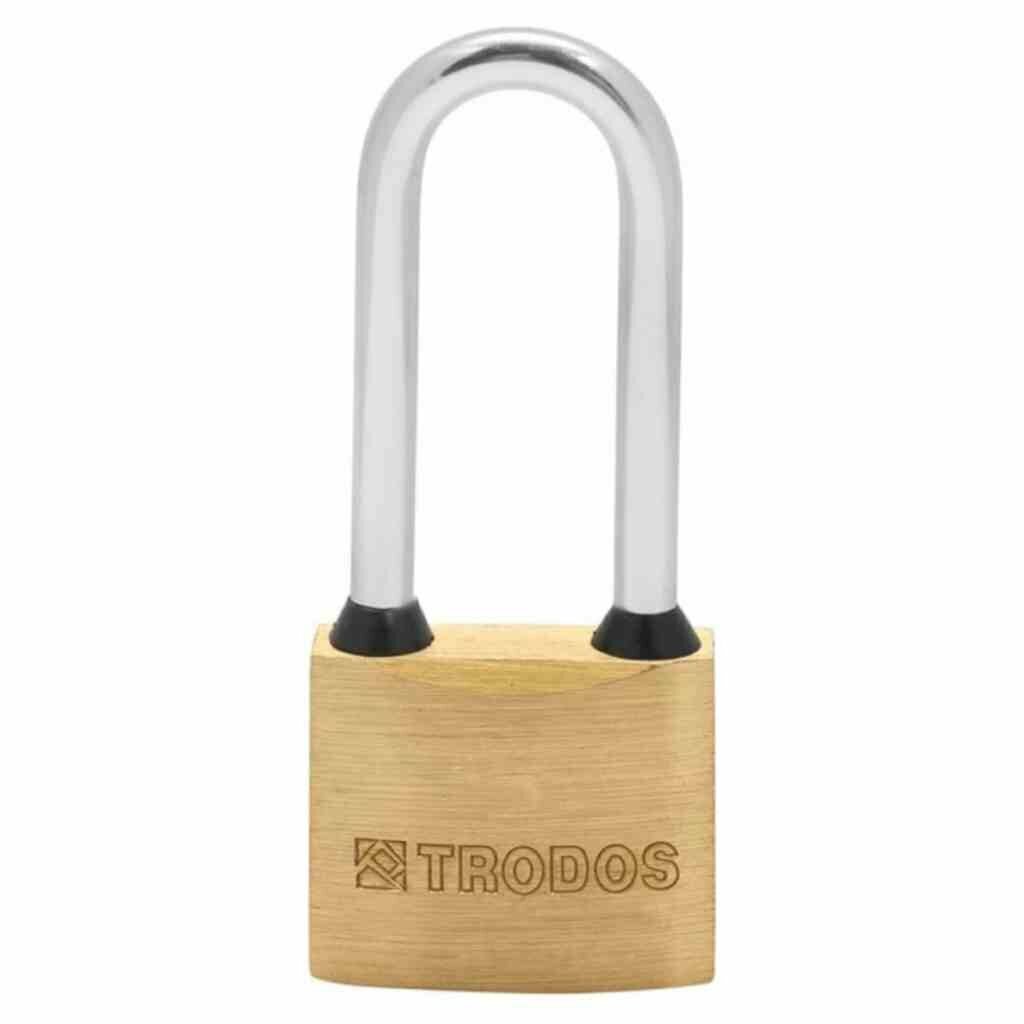 Замок навесной Trodos BC-BL5-50L 210 230 блистер цилиндровый 3 ключа