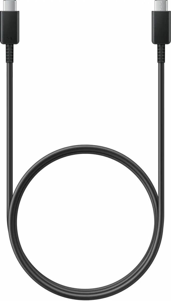 Кабель Samsung EP-DN975, USB Type-C (m) - USB Type-C (m), 1м, 5A, черный [ep-dn975bbegww]