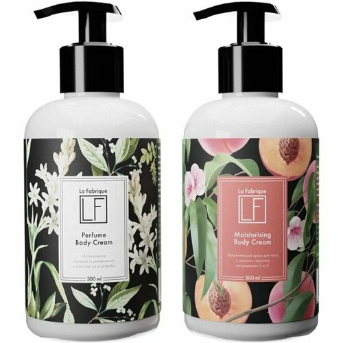 Подарочный набор крем для рук и тела LA Fabrique Персик и Тубероза 300мл 480₽