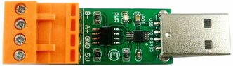 Eletechsup R4A8H08_R4D7G04 RS485 Modbus RTU Плата расширения ввода-вывода для ПЛК, USB to RS485