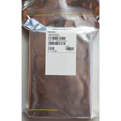 Жесткий диск HDD 35 Toshiba 80Tb MG08ADA800E SATA3 7200rpm 256Mb Enterprise Capacity 17990₽