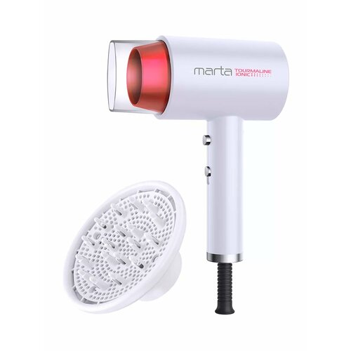 Фен для волос ионный с диффузором 1800 Вт 710₽