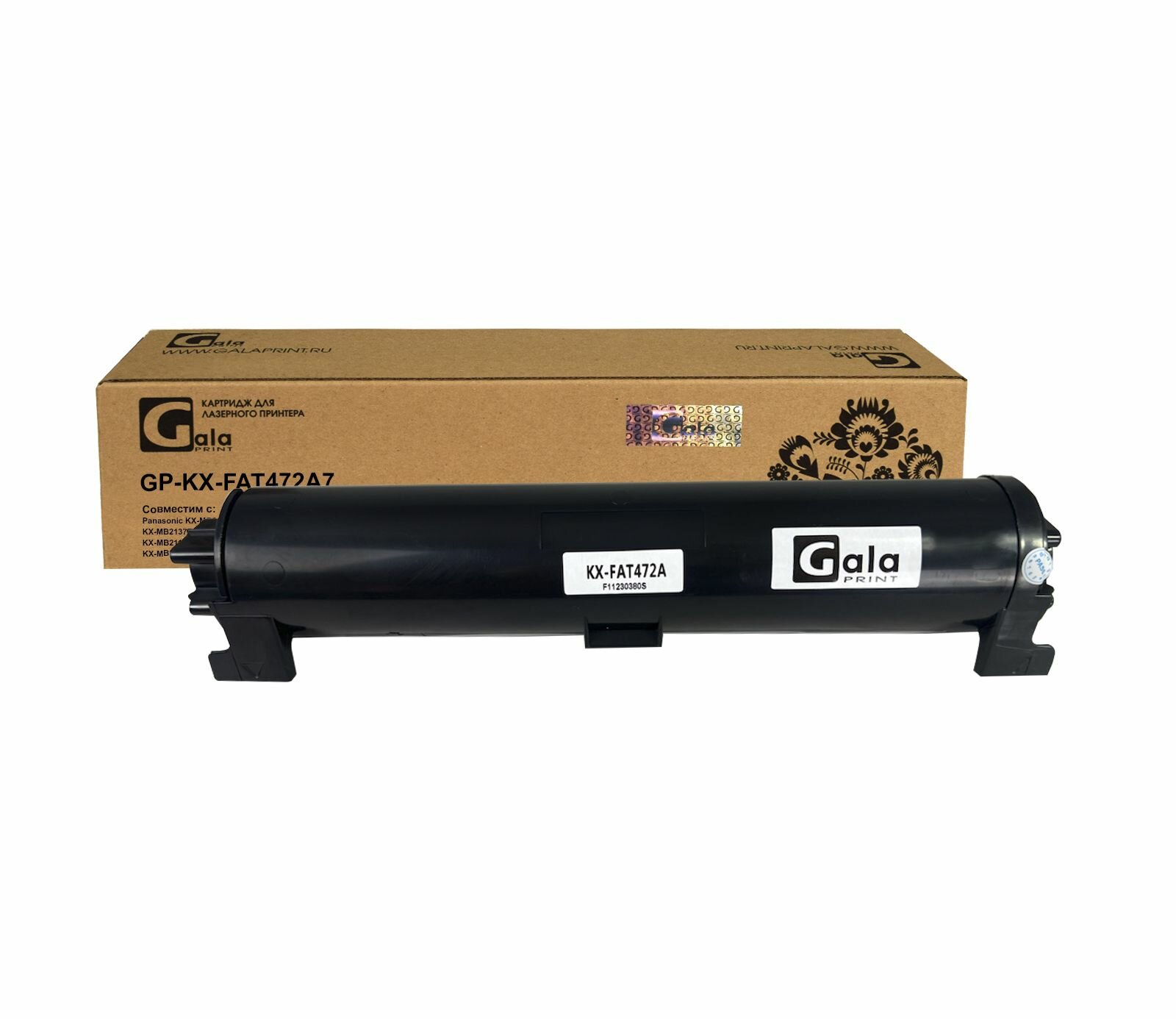 Картридж GalaPrint KX-FAT472A7, 2000 стр, черный