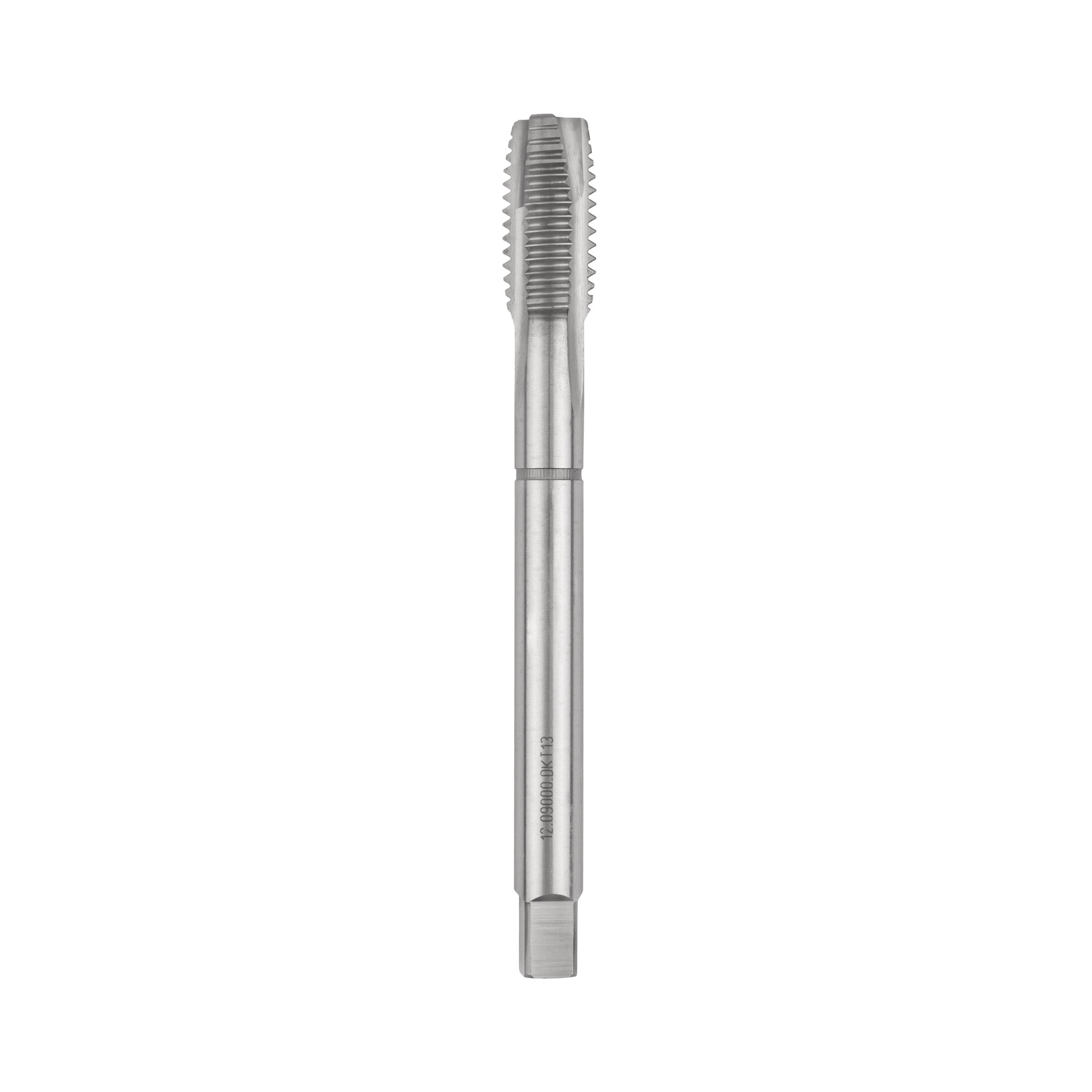 Метчик М12 NORGAU Industrial из быстрорежущей стали HSSE (Co5%) для обработки сквозных отверстий, машинный 6H