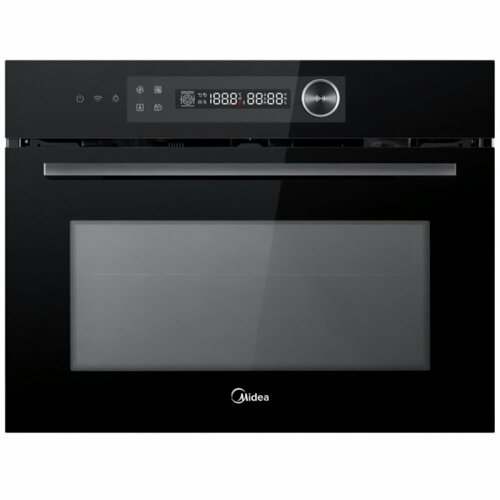 Встраиваемый духовой шкаф Midea MCO82007MBG-I 50 литров функция СВЧ 13 режимов 94990₽