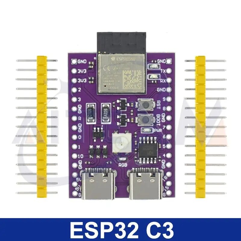 Макетная плата ESP32-C3-DevKitM-1