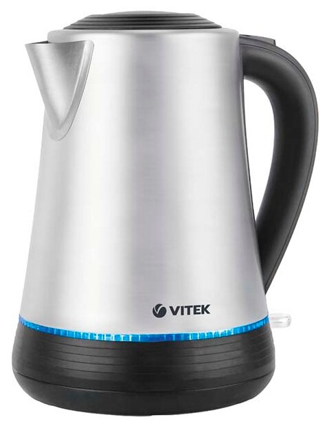 VITEK VT‑7062 – Классический металлический электрочайник с индикатором