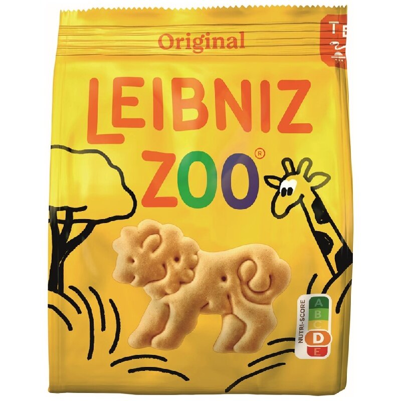 Печенье BAHLSEN [В86] LEIBNIZ ZOO ORIGINAL сливочное с фигурками животных 100г