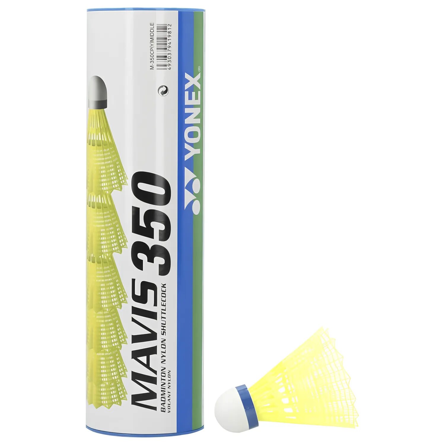 Воланы для бадминтона пластиковые Yonex Mavis 350 Middle 6шт