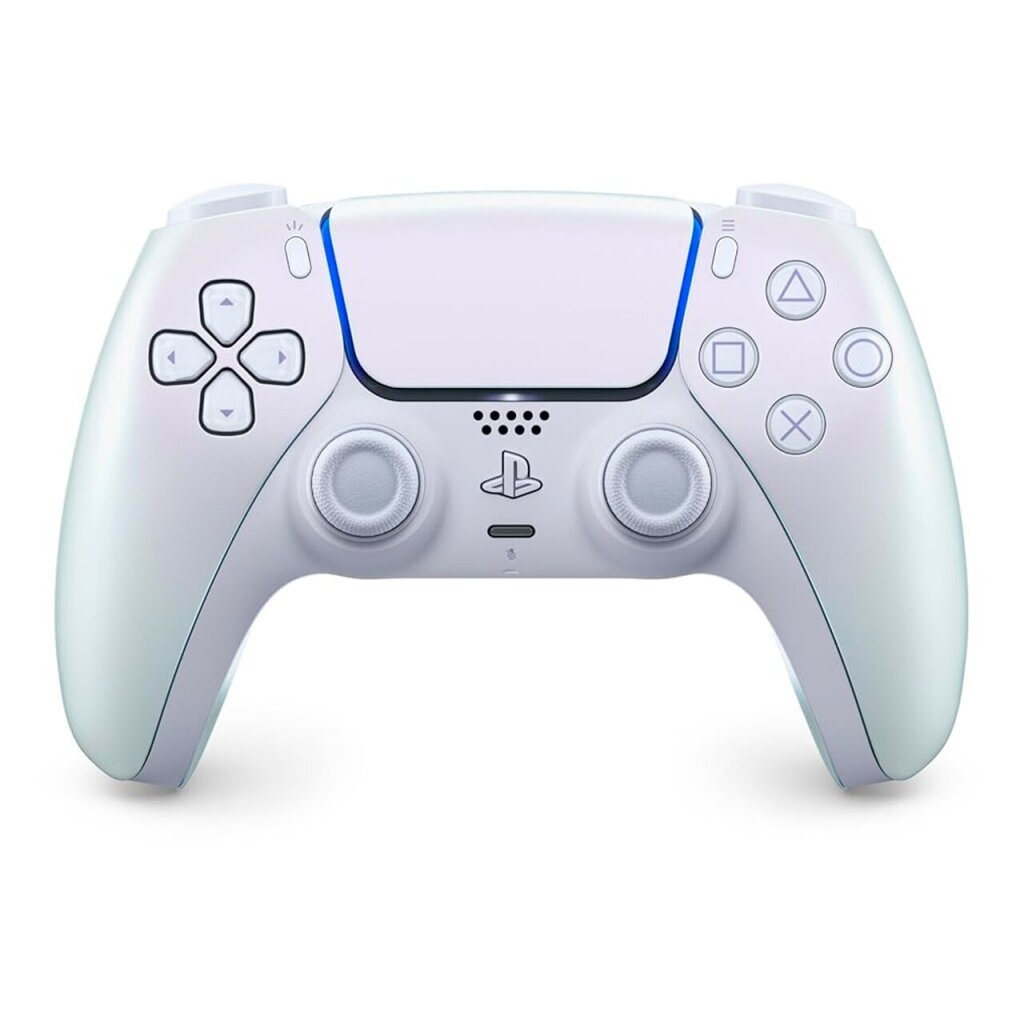 Геймпад Sony DualSense для PS5, Chrome Pearl (Насыщенный жемчужный)