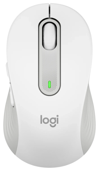 Мышь Logitech Signature M650, беспроводная, белая — фото 1