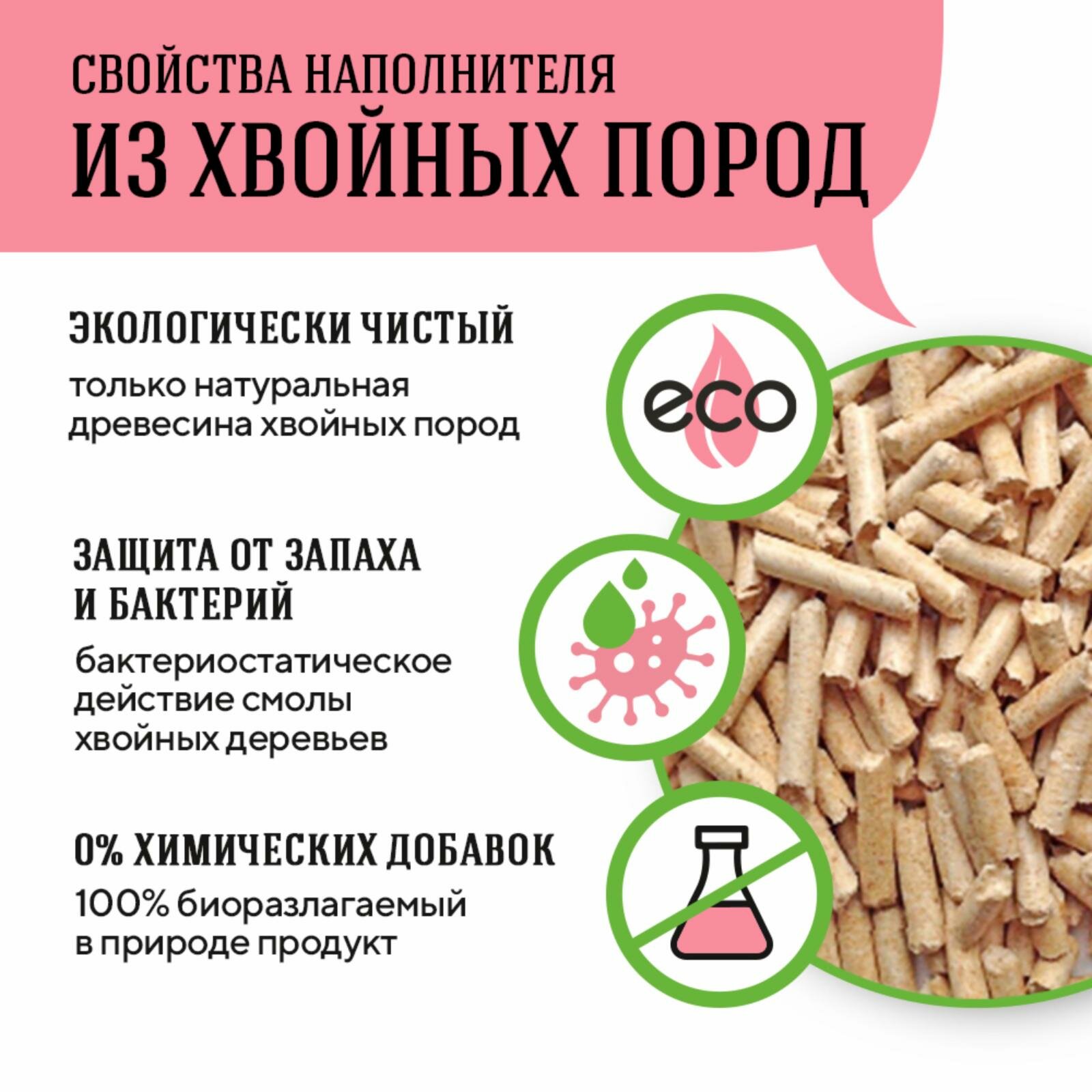 Си Си Кэт Древесный наполнитель 8л 3.000 кг 40445 (1 шт) — фото 1