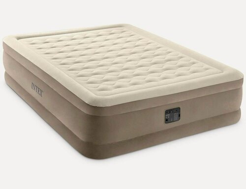 Изображение товара Двуспальная кровать Интекс Ультра (Intex Ultra Plush Bed Queen)), 152х203х46 см, со встроенным насосом, 64428