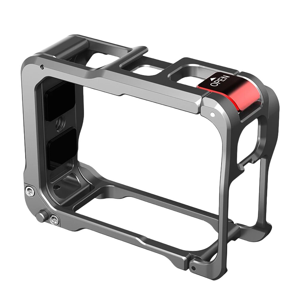 Металлическая клетка для Insta360 Ace Pro/Ace Pro 2 ALLOYSEED, Gunmetal