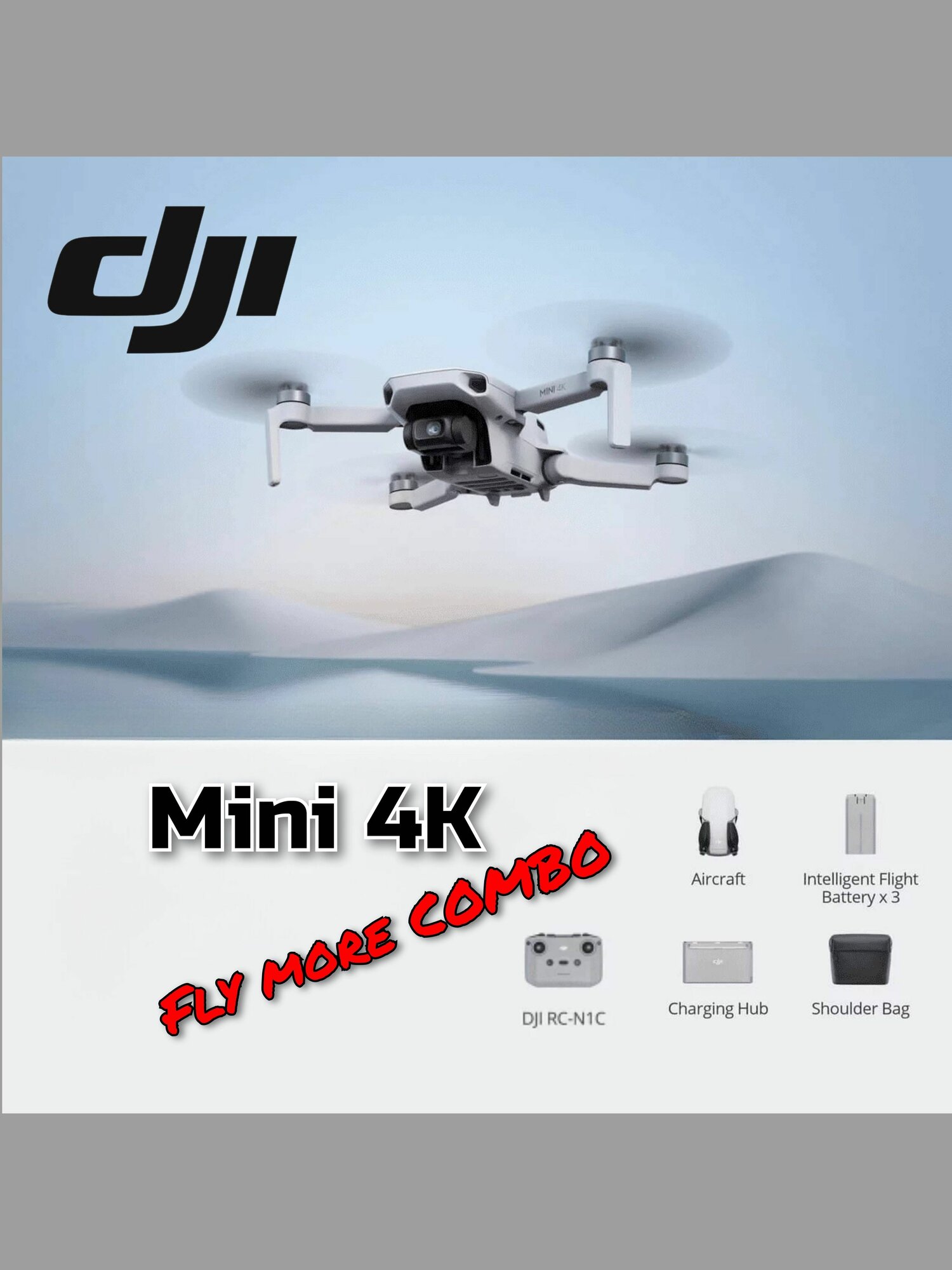 Квадрокоптер DJI Mini 4K Combo