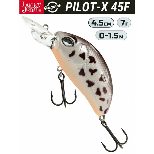 Воблер Lucky John Pilot-X 4,5 см, цвет 004, 7 г, арт. LJO04045F-004