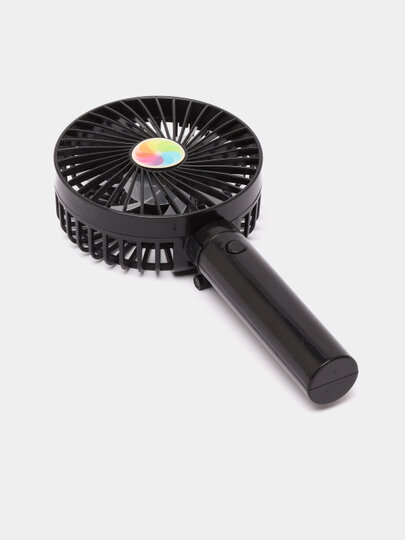 Мини-вентилятор "Mini Fan", 2 скорости, USB, стильный дизайн цвет : Черный — фото 1