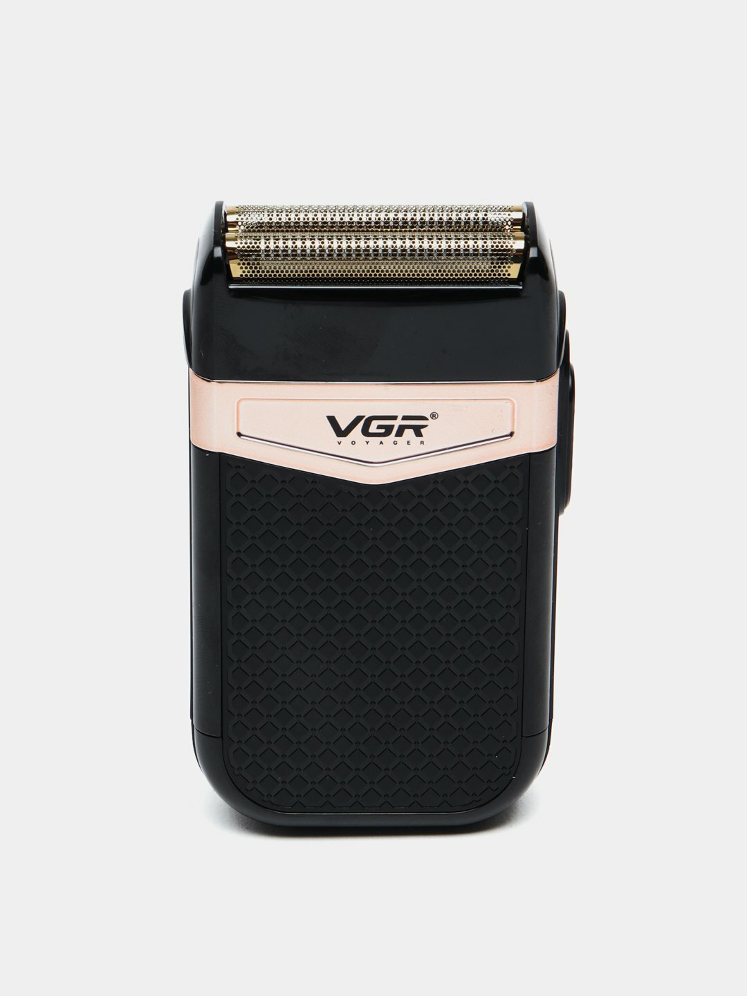 Триммер VGR V-331, для бороды, нержавеющая сталь, быстрая зарядка, черный
