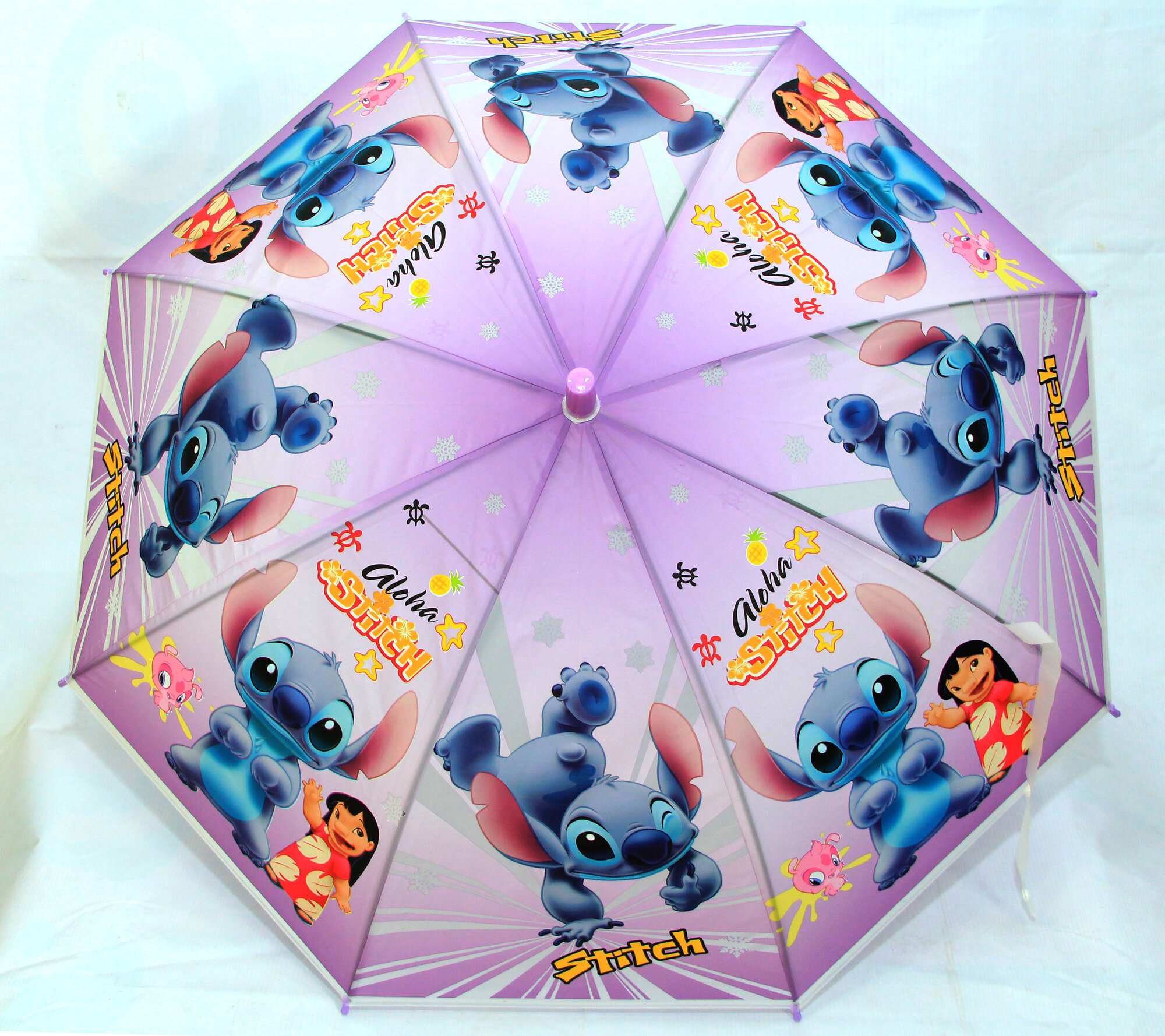 Зонт-трость , фиолетовый — фото 1