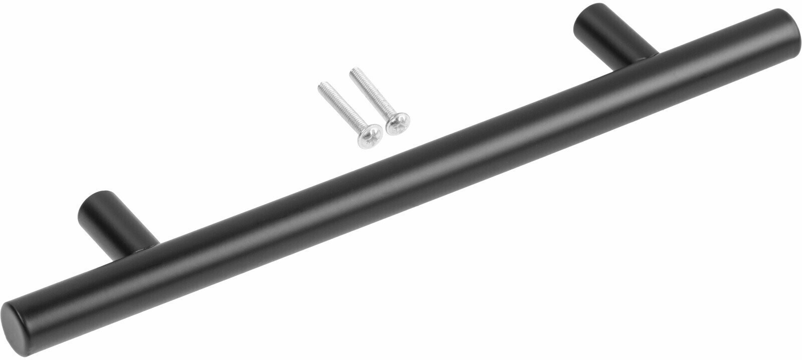 Ручка мебельная рейлинг STARFIX 12-96/150 матовый черный (SMF-52948)