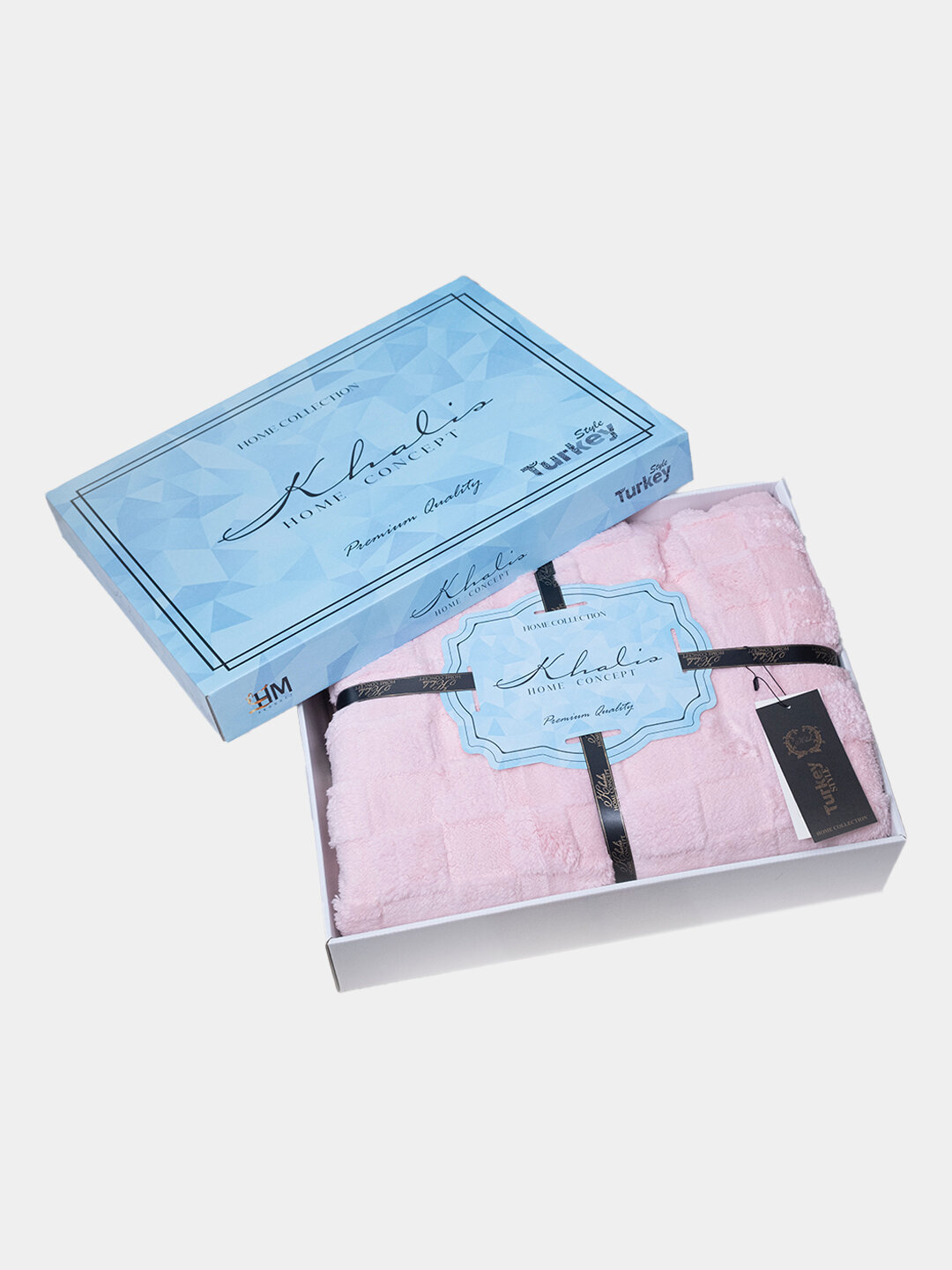 Плед Khalis "Home Concept", мягкий, теплый, в подарочной упаковке, 220*190 см