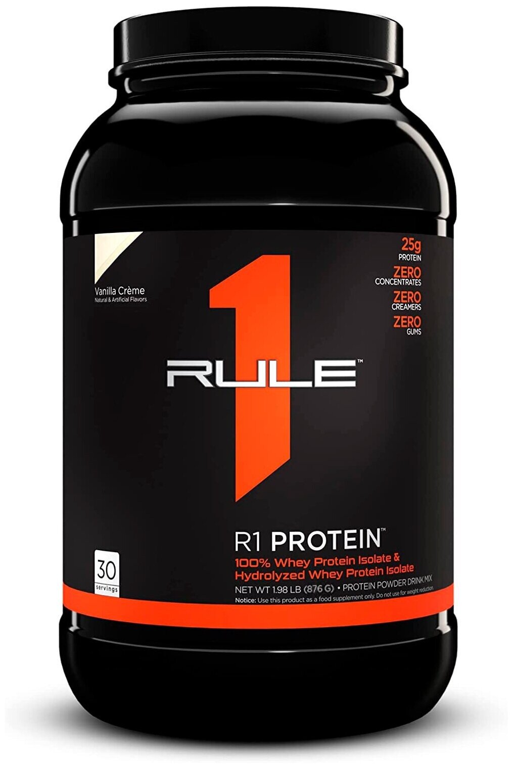 RULE ONE Protein 1.93lb (876 ) (Vanilla Creme)