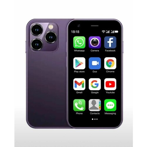 Смартфон SOYES XS15 2/16 ГБ, Dual nano SIM, фиолетовый