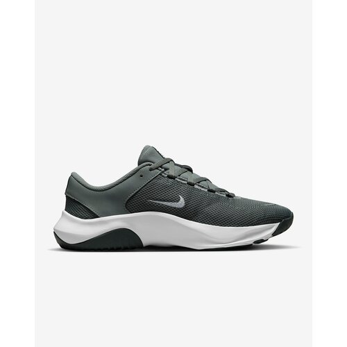 Кроссовки NIKE Legend Essential 3 Next Nature, размер 9 US, серый, белый кроссовки nike legend essential 3 next nature размер 9 us белый