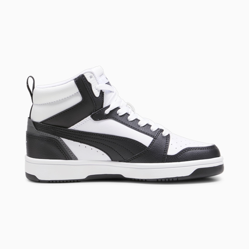 Кеды PUMA Rebound V6 Mid Sneakers Youth, размер 3, белый