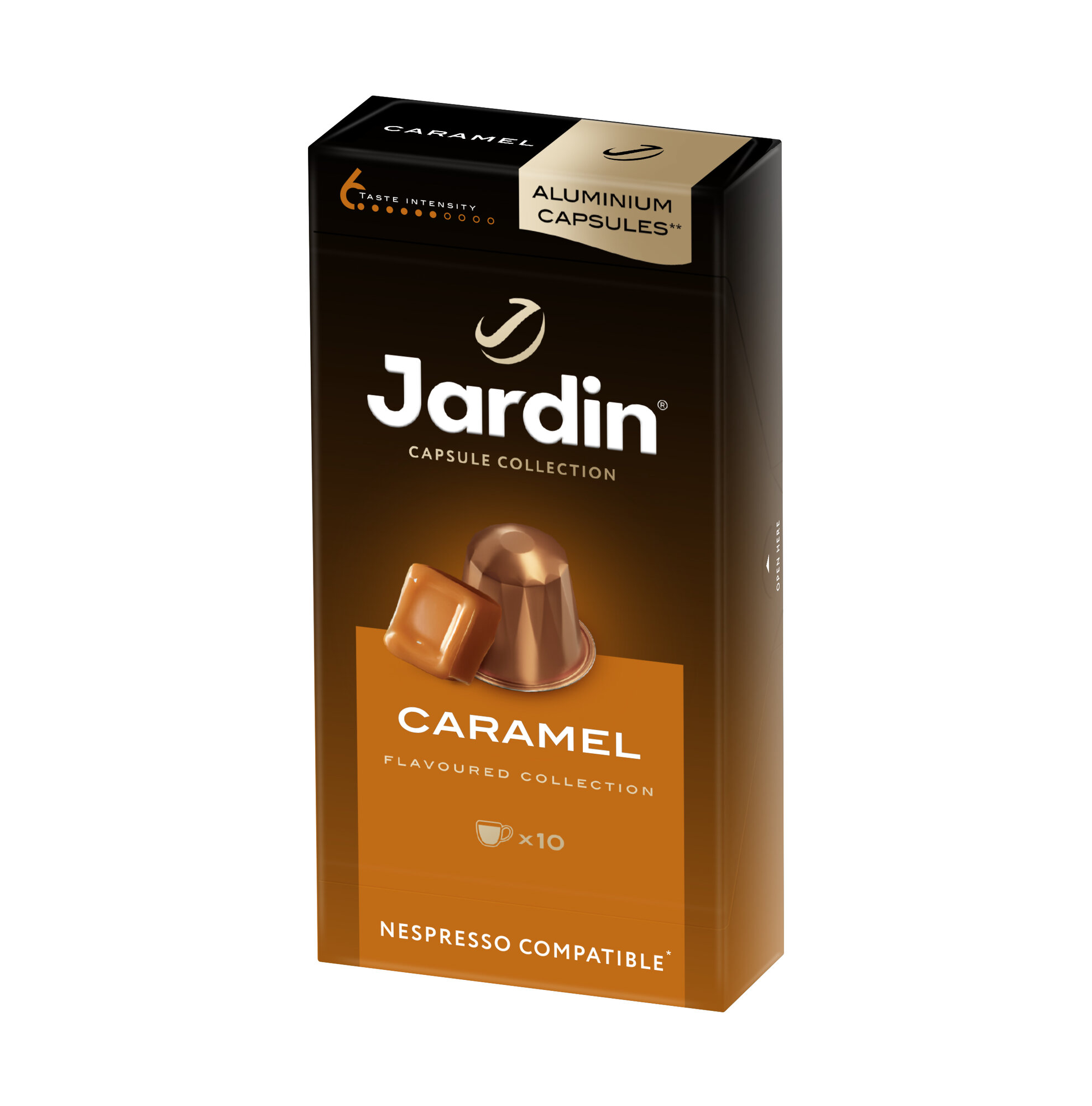 Кофе в алюминиевых капсулах Jardin Caramel, 10 шт.