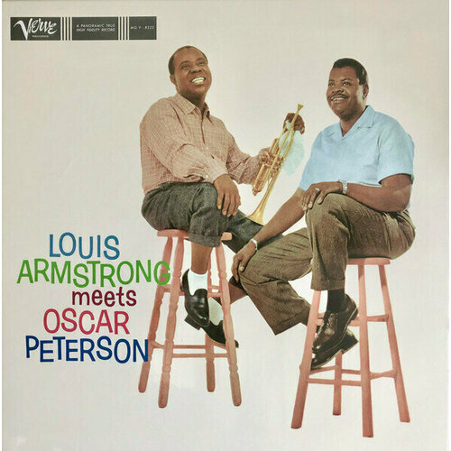 armstrong louis виниловая пластинка armstrong louis louis armstrong meets oscar peterson Виниловая пластинка Louis Armstrong Meets Oscar Peterson (LP). 1 LP